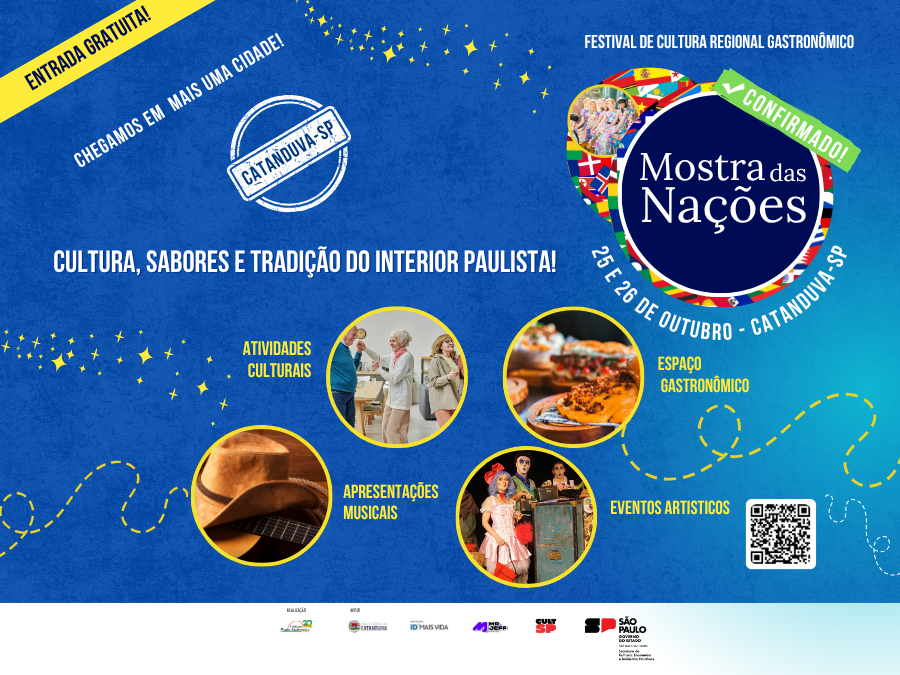 Mostra das Nações Festival de Cultura Regional Gastronômico Catanduva SP