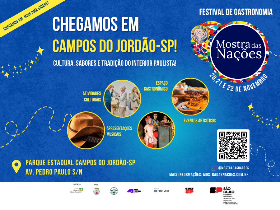 Mostra das Nações Festival de Gastronomia Campos do Jordão-SP