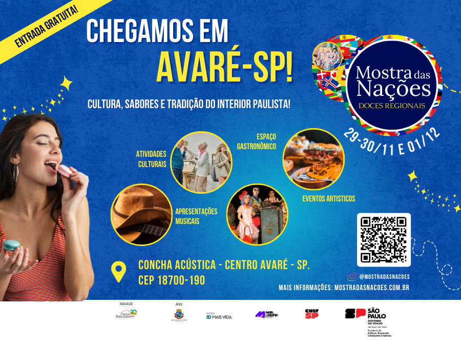 Mostra das Nações Doces Regionais Avaré-SP