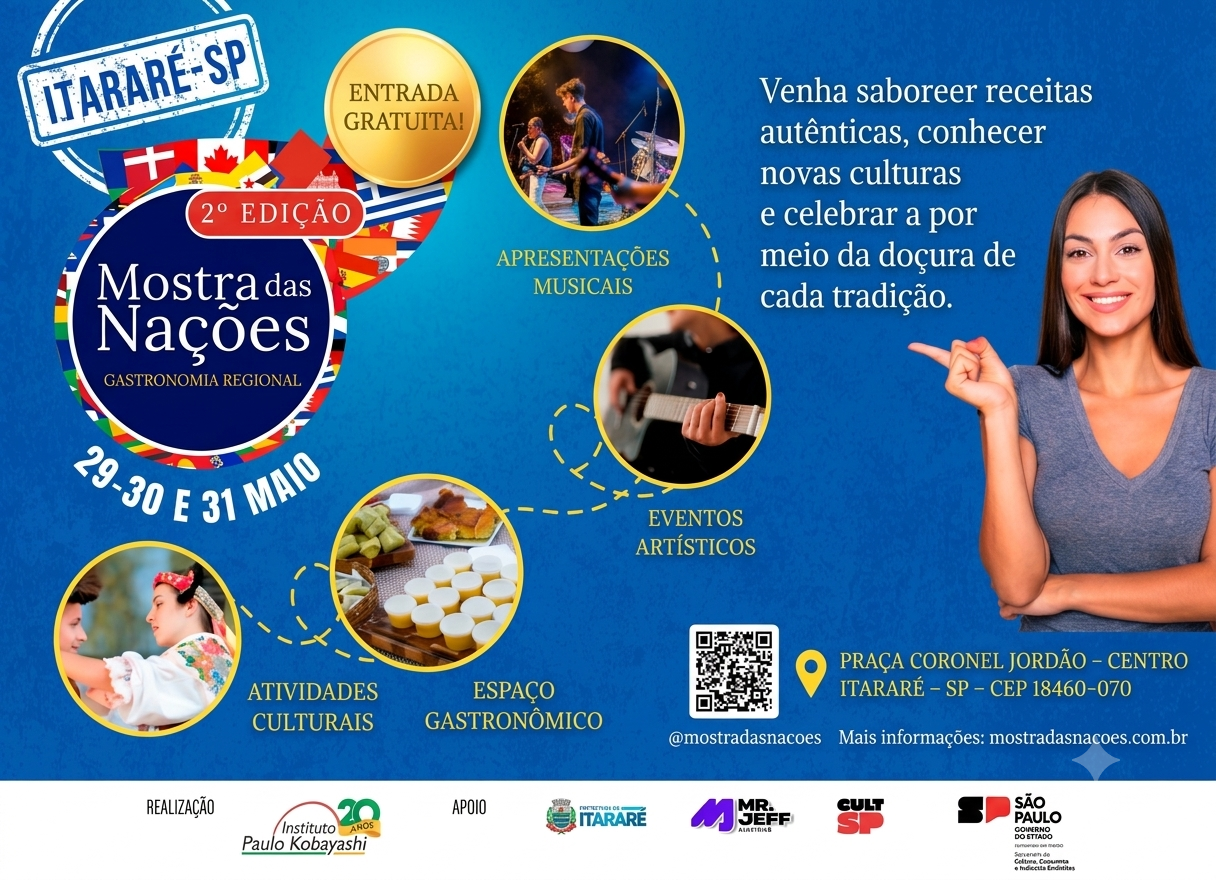 Mostra das Nações Gatrônomia Regional Itararé 2026