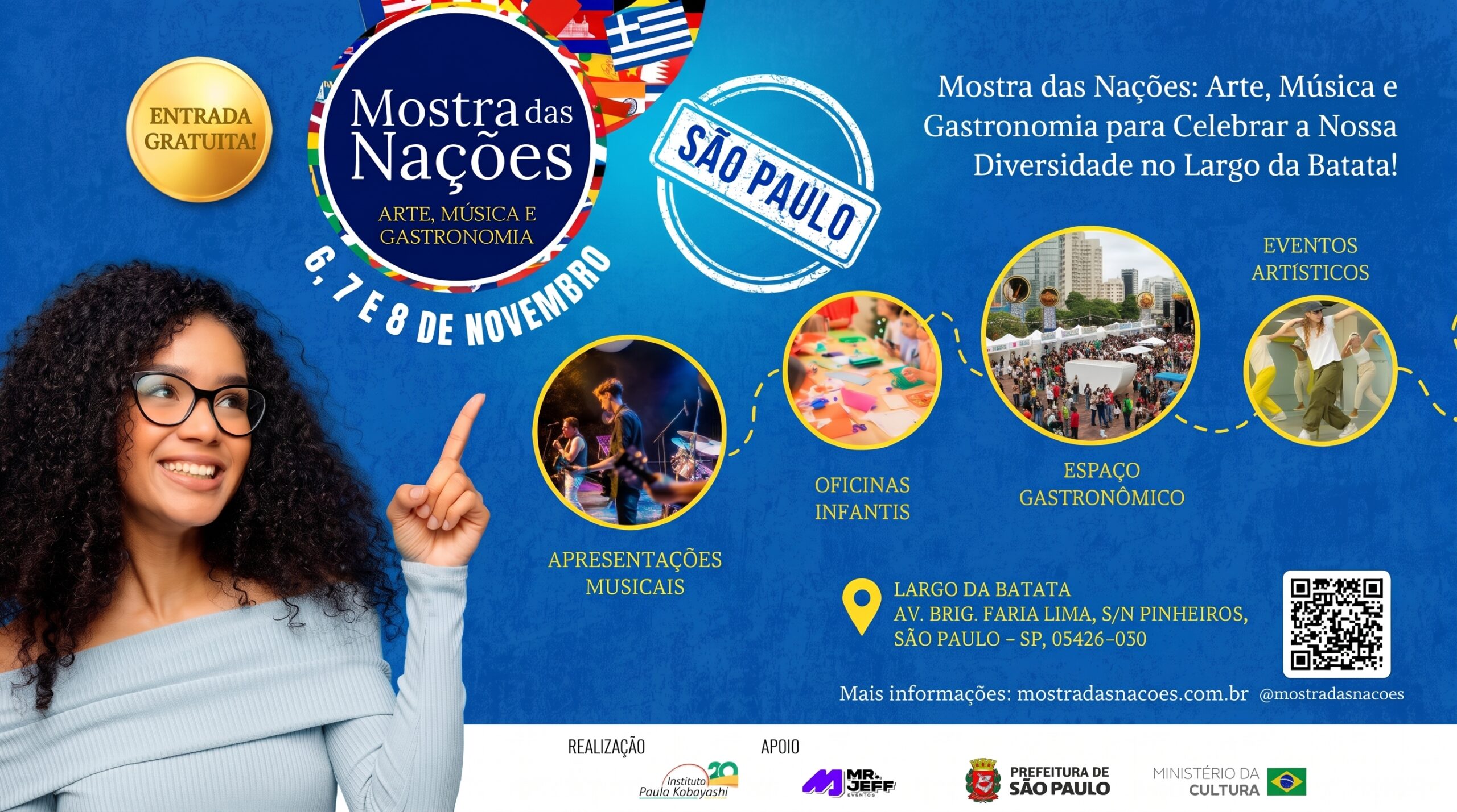 Mostra das Nações – Arte, Música e Gastronomia 2026